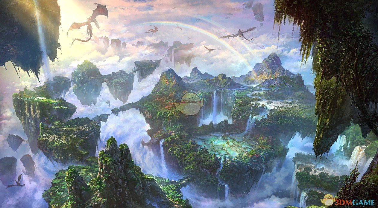 《Wallpaper Engine》天空岛大陆群动态壁纸