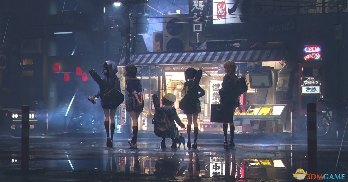 《Wallpaper Engine》写实风轻音少女五人组动态壁纸