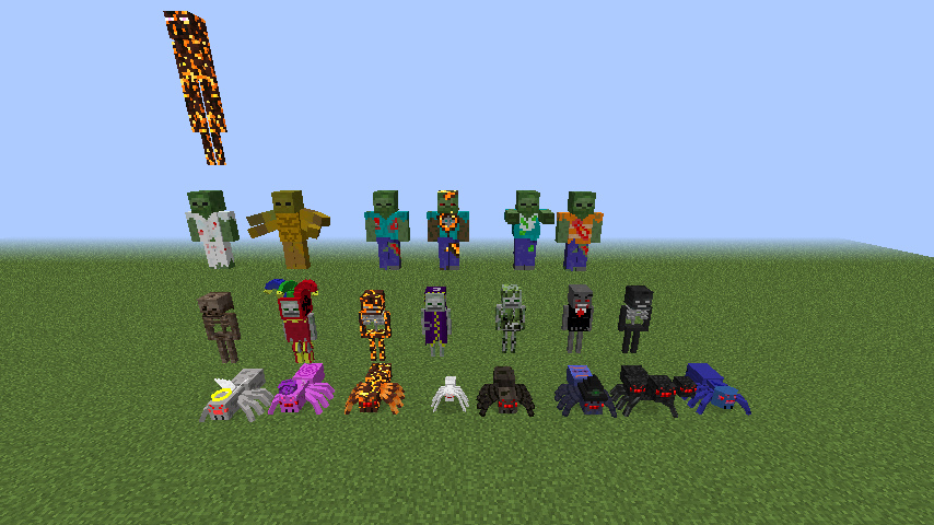 《我的世界》进化怪物包MOD