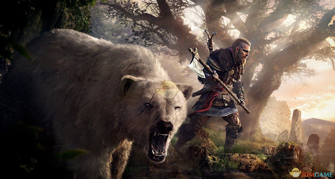 《Wallpaper Engine》刺客信条英灵殿 - 巨熊动态壁纸