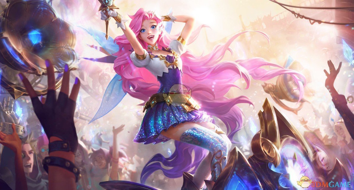 《Wallpaper Engine》英雄联盟萨勒芬妮原画动态壁纸