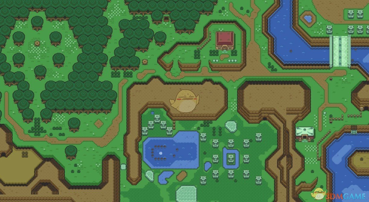 《Wallpaper Engine》塞尔达像素风格地图动态壁纸