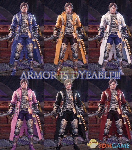 《怪物猎人：世界》FF14护卫软甲套装MOD