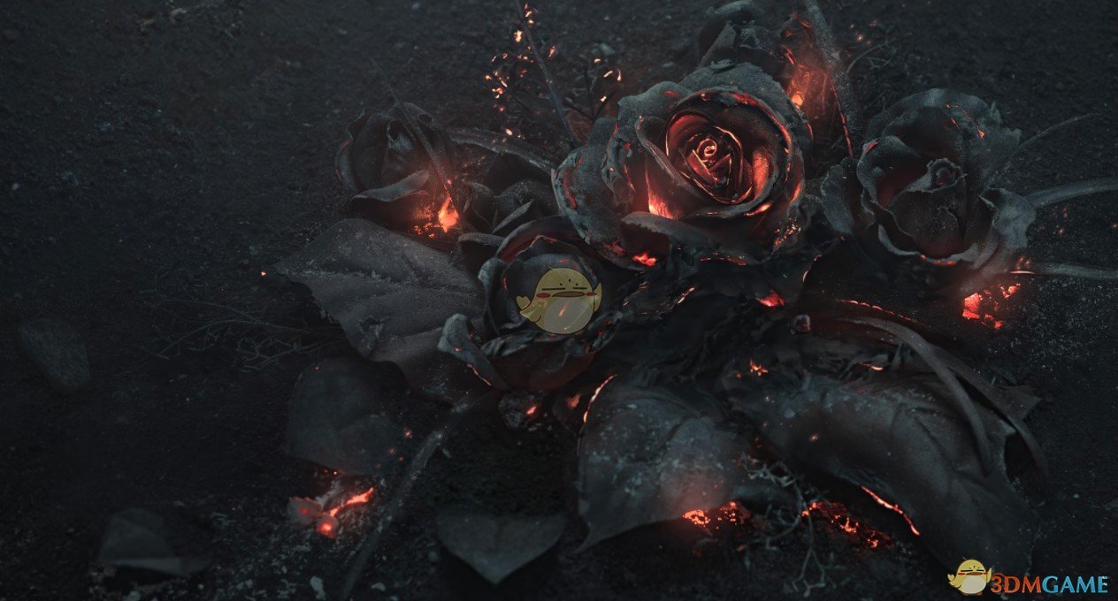 《Wallpaper Engine》烧焦的玫瑰动态壁纸