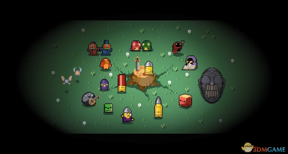 《Wallpaper Engine》挺进地牢 - 子弹人结局像素风动态壁纸