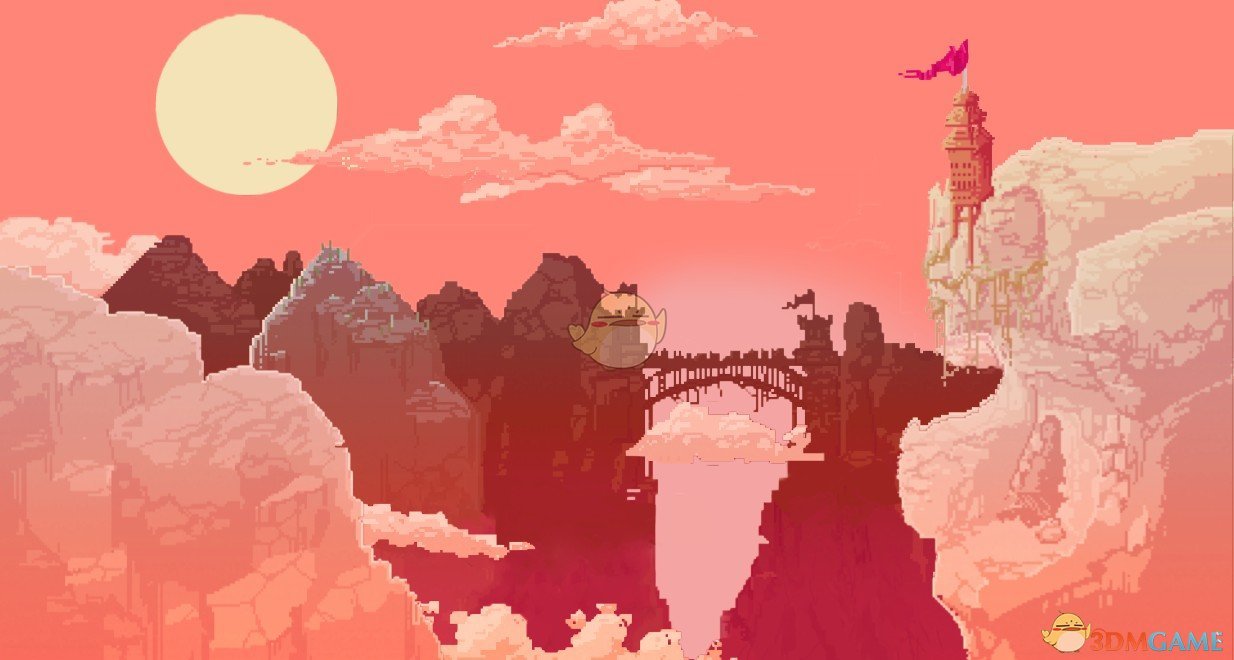 《Wallpaper Engine》云端城堡像素风游戏场景动态壁纸