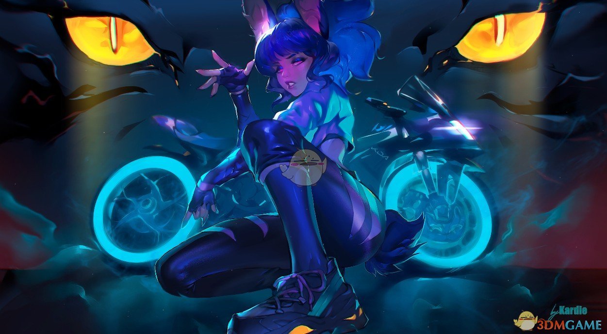 《Wallpaper Engine》赛博朋克兽耳忍者动态壁纸