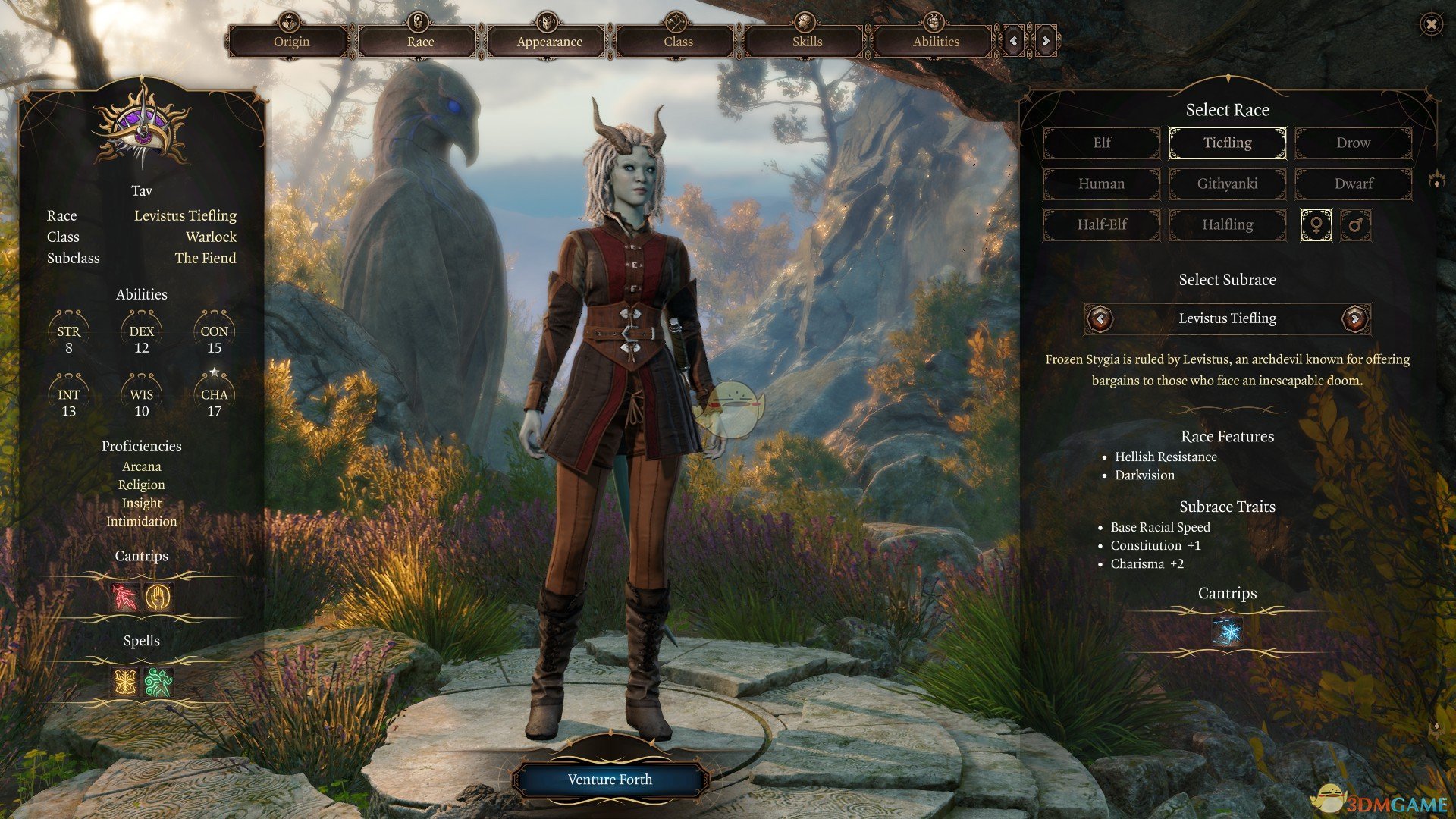 《博德之门3》魔邓肯的众敌卷册提夫林亚族MOD