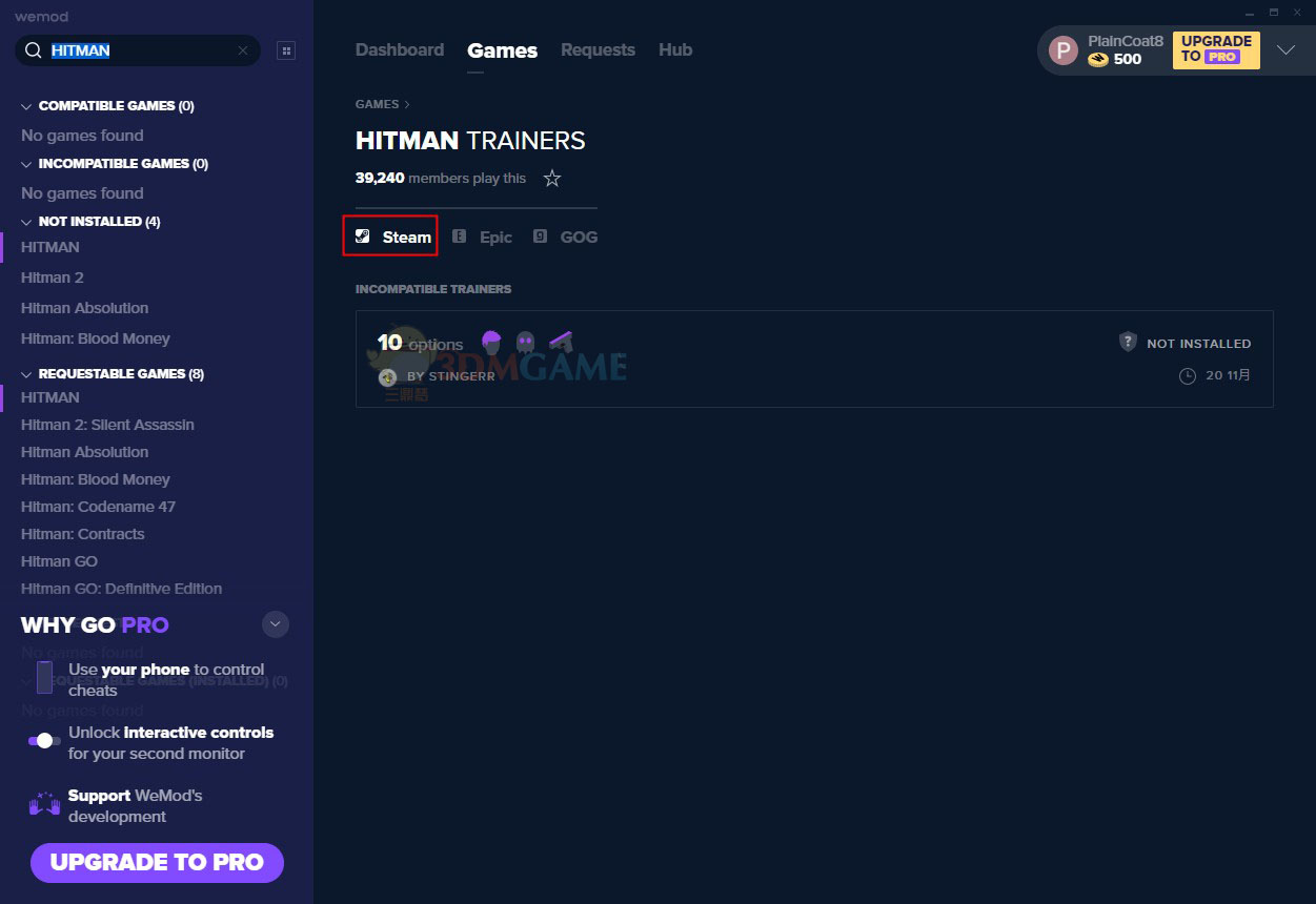 《杀手6》v2020.11.20十项修改器[MrAntiFun][Steam]