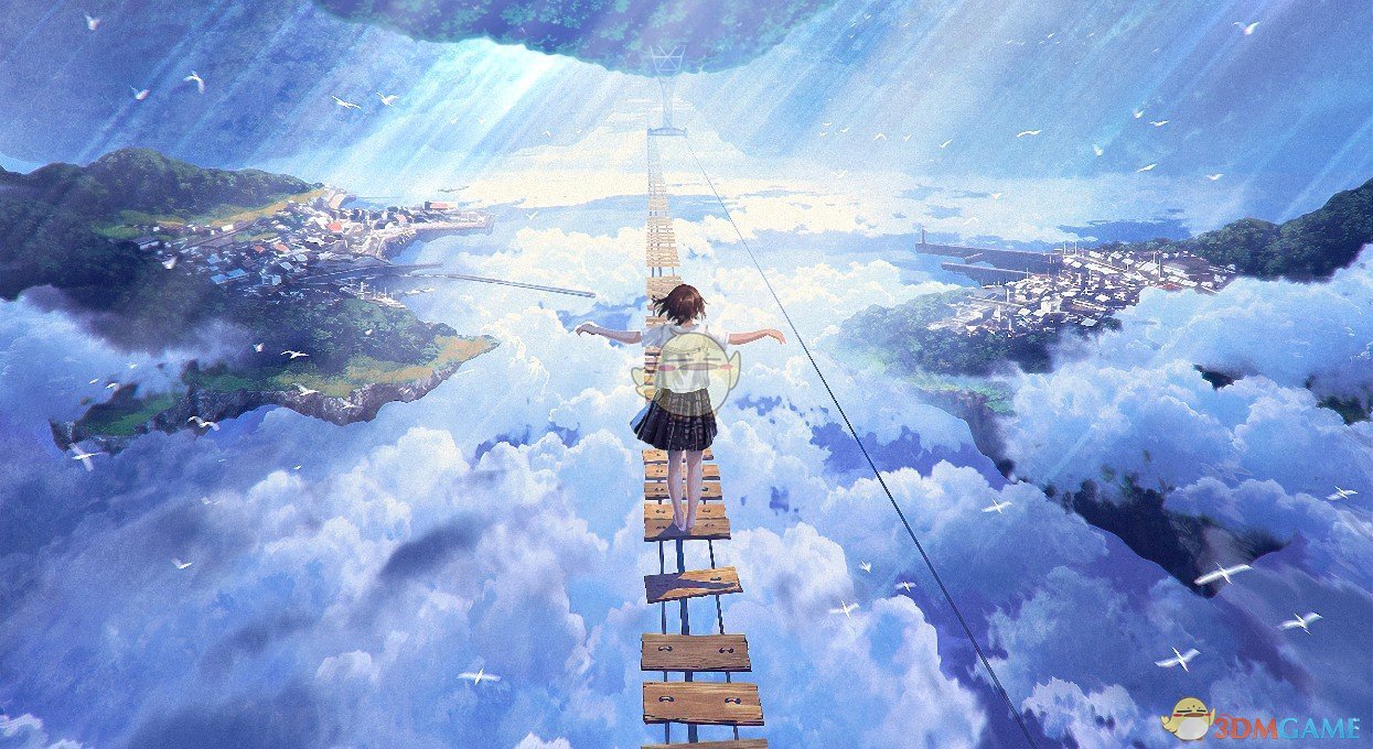 《Wallpaper Engine》行走天空独木桥动态壁纸