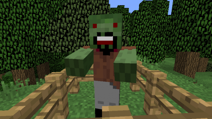 《我的世界》奇特僵尸包MOD