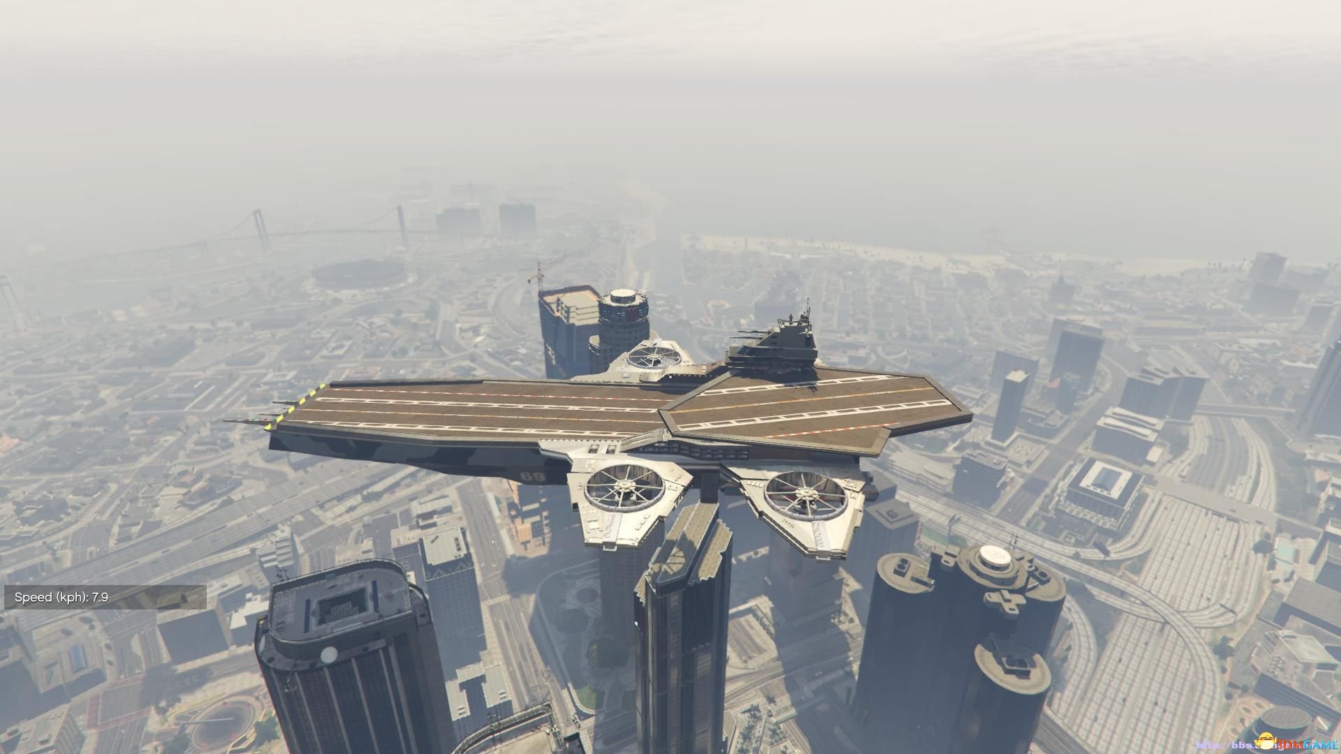 侠盗猎车5gta5pc版载具mod复联飞行航空母舰mod