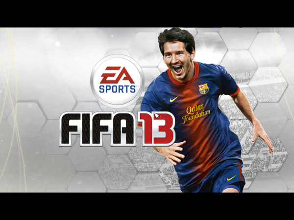 fifa13游戏开始界面