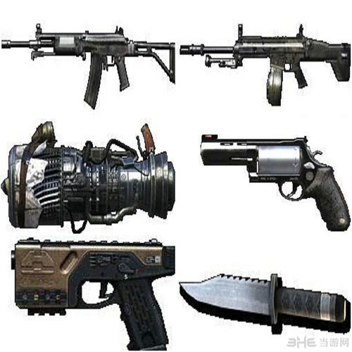 使命召唤9武器装备图