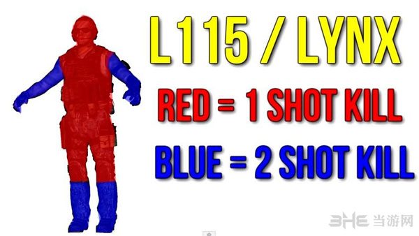 使命召唤10幽灵L115/LYNX裸枪杀伤力图文介绍