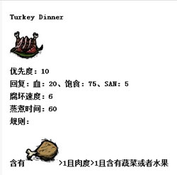 饥荒食谱