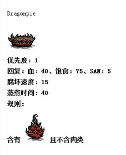饥荒食谱