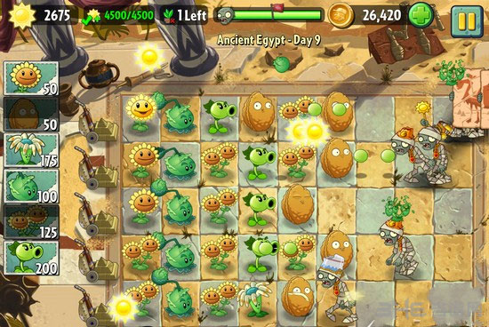 植物大战僵尸2埃及第九关3星图文攻略6