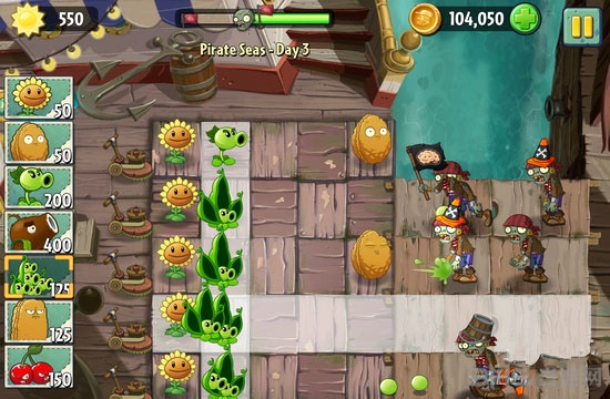 植物大战僵尸2五连发豌豆荚升级攻略