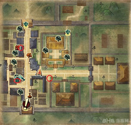 轩辕剑6捉迷藏支线任务攻略总地图