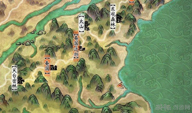 轩辕剑6神秘彩蛋地图