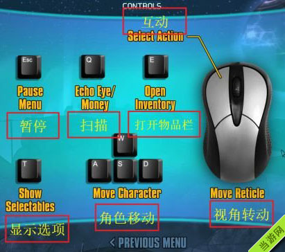 无主之地传说按键操作说明