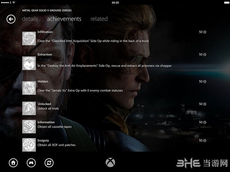 合金装备5原爆点xboxone版成就奖杯大全4