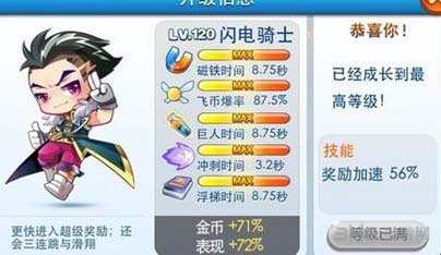天天酷跑闪电骑士