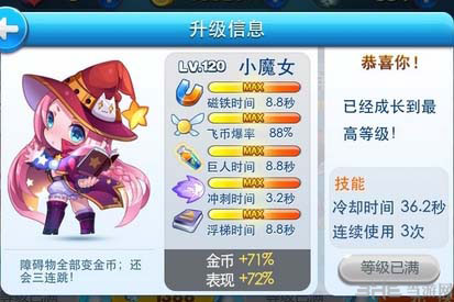 小魔女满级属性