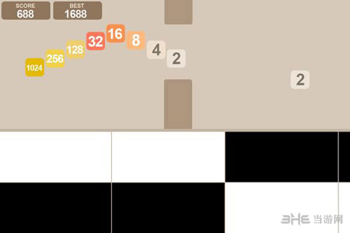 Flappy48别踩白块儿操作方法介绍1