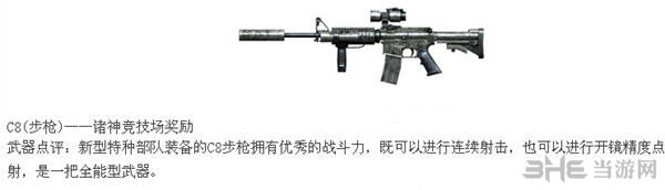 CF穿越火线C8步枪入手