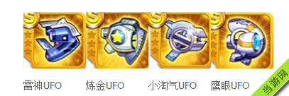 天天酷跑炫飞模式装备大全-UFo