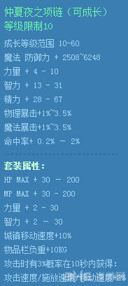 DNF2014仲夏夜成长首饰1