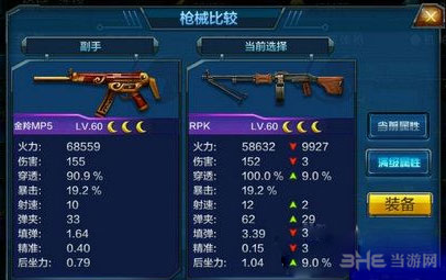 全民突击金羚mp5和ak47对比分析攻略