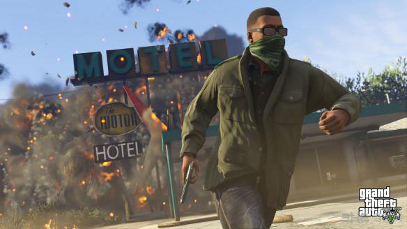 GTA5炸汽车