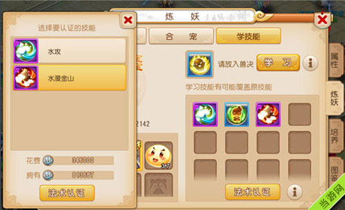梦幻西游手游宠物技能认证2