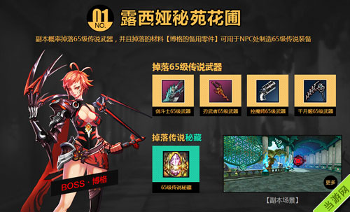 疾风之刃65级露西娅的秘苑花圃副本掉落2