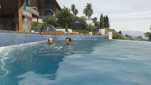 GTA5怎么游泳
