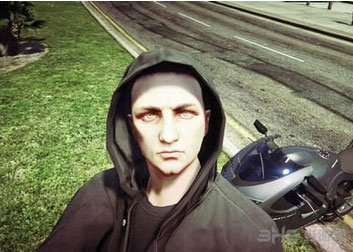GTA5连帽衣戴帽子