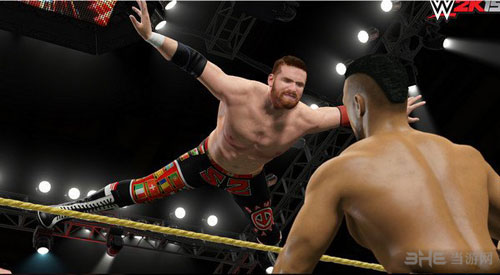 WWE2K15拖拽对手