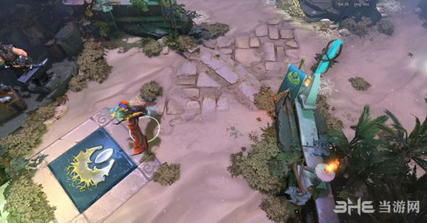 Dota2重生BETA沙漠地图1