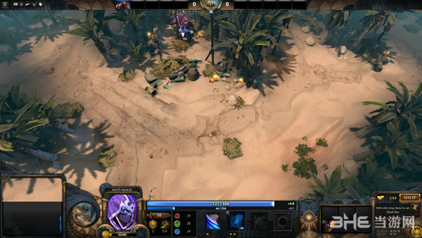 Dota2重生BETA沙漠地图9