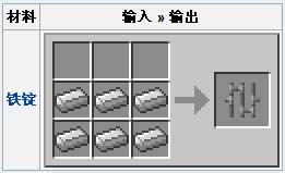 我的世界手机版铁栏杆2