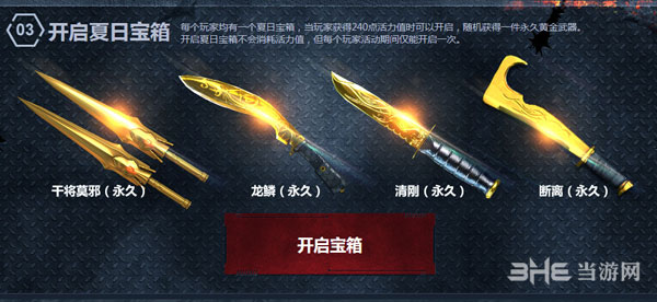 CF穿越火线火线夏日活动4