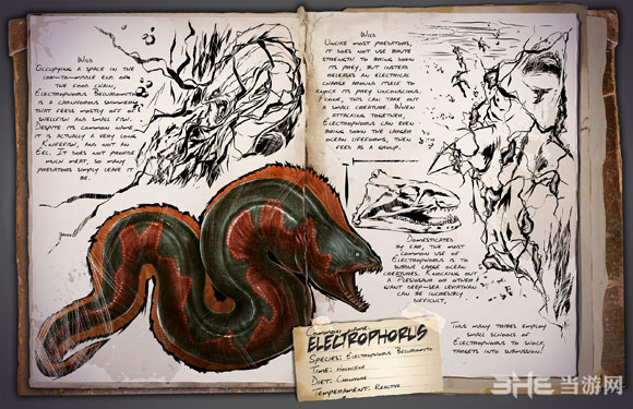 舟生存进化生物Electrophorus图鉴