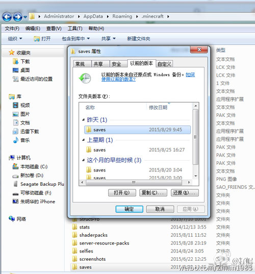 我的世界minecraft存档损坏又没备份紧急处理方法1