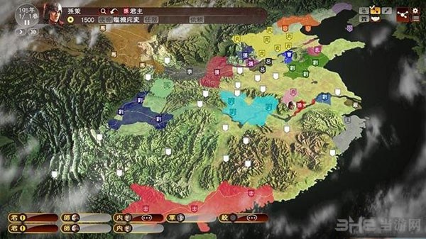 三国志13如何用最快速度出征回城方法1