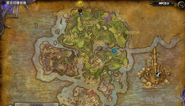 魔兽世界7.0各地图附魔NPC坐标截图1