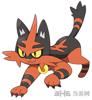 精灵宝可梦炎热喵图鉴1