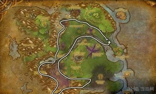 魔兽世界源质矿石位置截图3